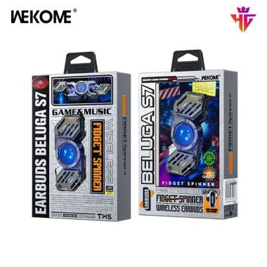 Tai Nghe Bluetooth Wekome Beluga S7 Fidget Spinner Độc Lạ