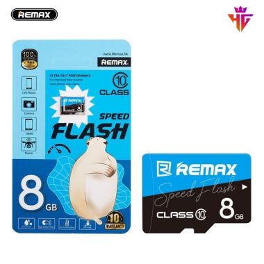 Thẻ nhớ 8GB Class 10 Micro SD REMAX Chính Hãng tốc độ 21.3MB/s