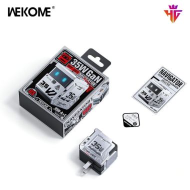 Củ sạc nhanh WEKOME WP-U07 PD35W GaN ROBOT