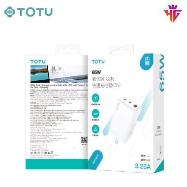 Củ Sạc Nhanh TOTU G651A2CC GaN 65W