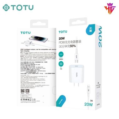 Bộ Sạc Nhanh TOTU ZC32 PD20W