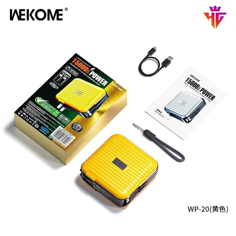 Pin sạc dự phòng WEKOME WP-20 15.000mAh