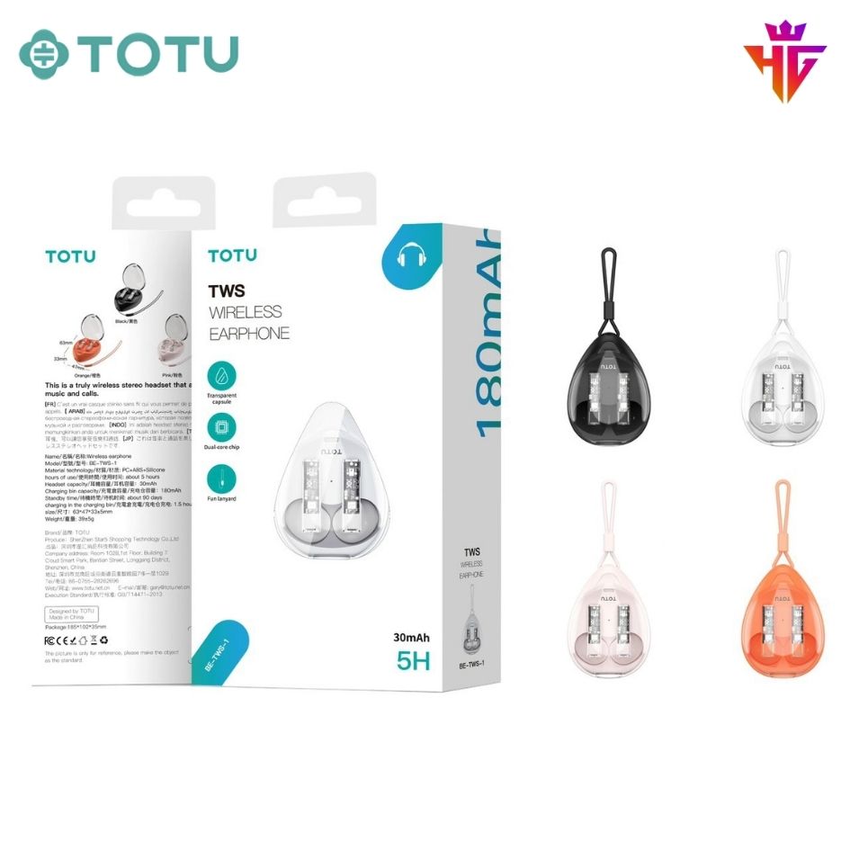 Tai Nghe Bluetooth TOTU BE-1-TWS