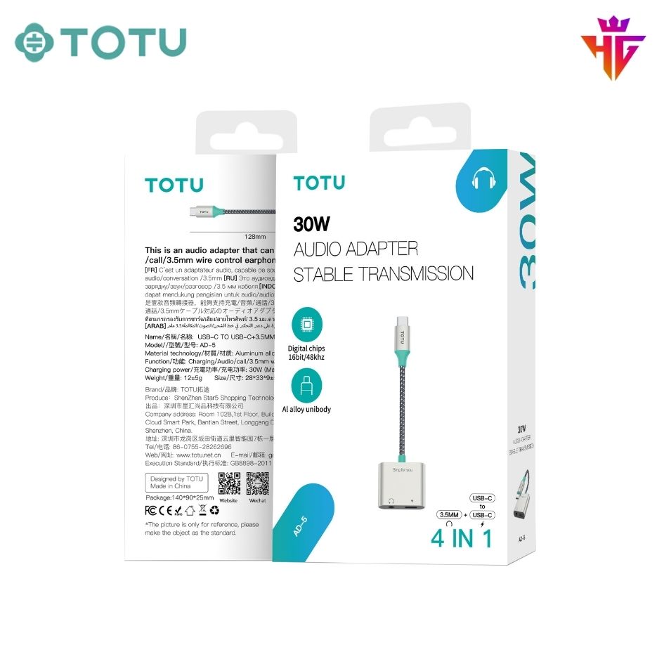 Jack Chuyển TOTU AD-5 30W