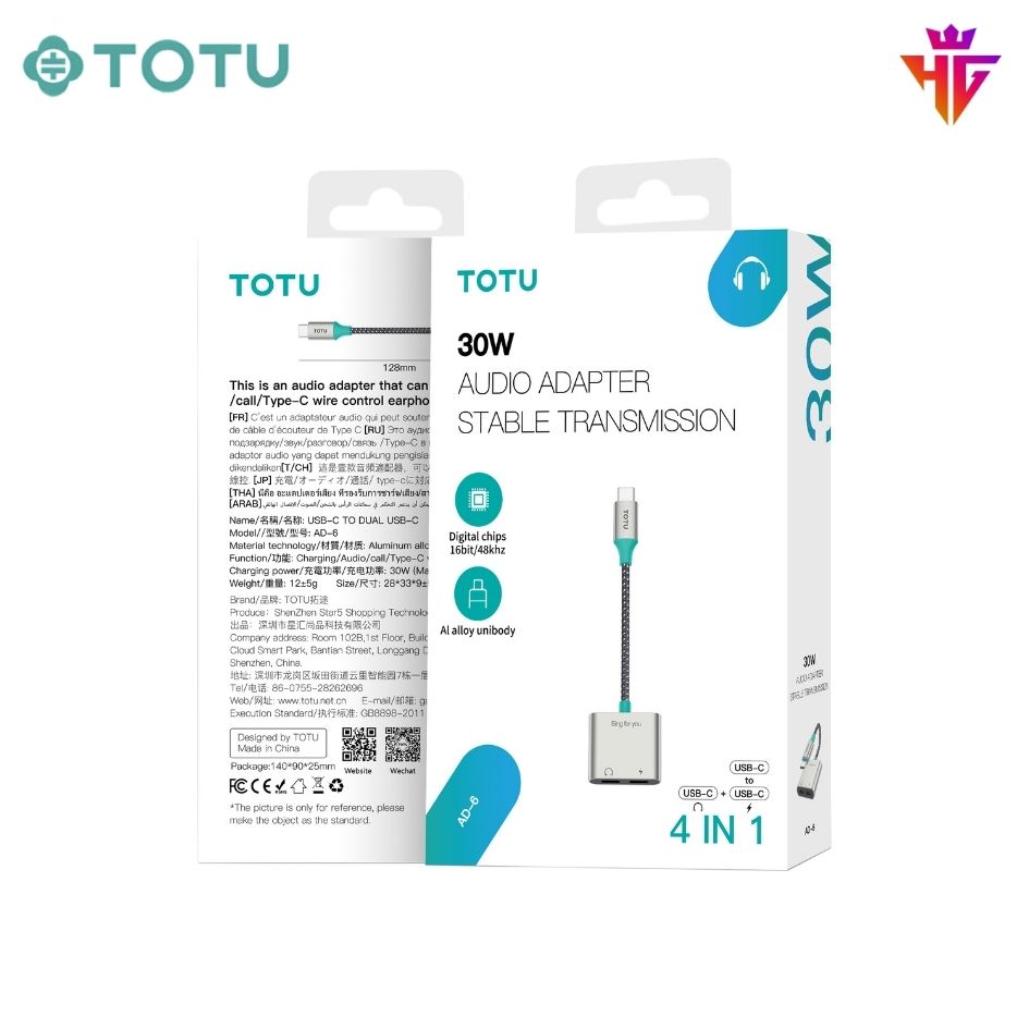 Jack Chuyển TOTU AD-6 30W