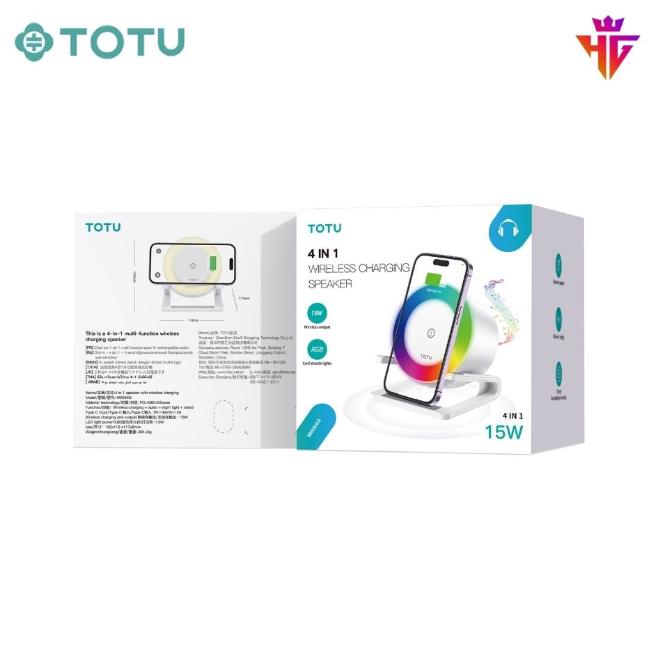 Loa Bluetooth Đa Năng TOTU 4IN1 M6064Q