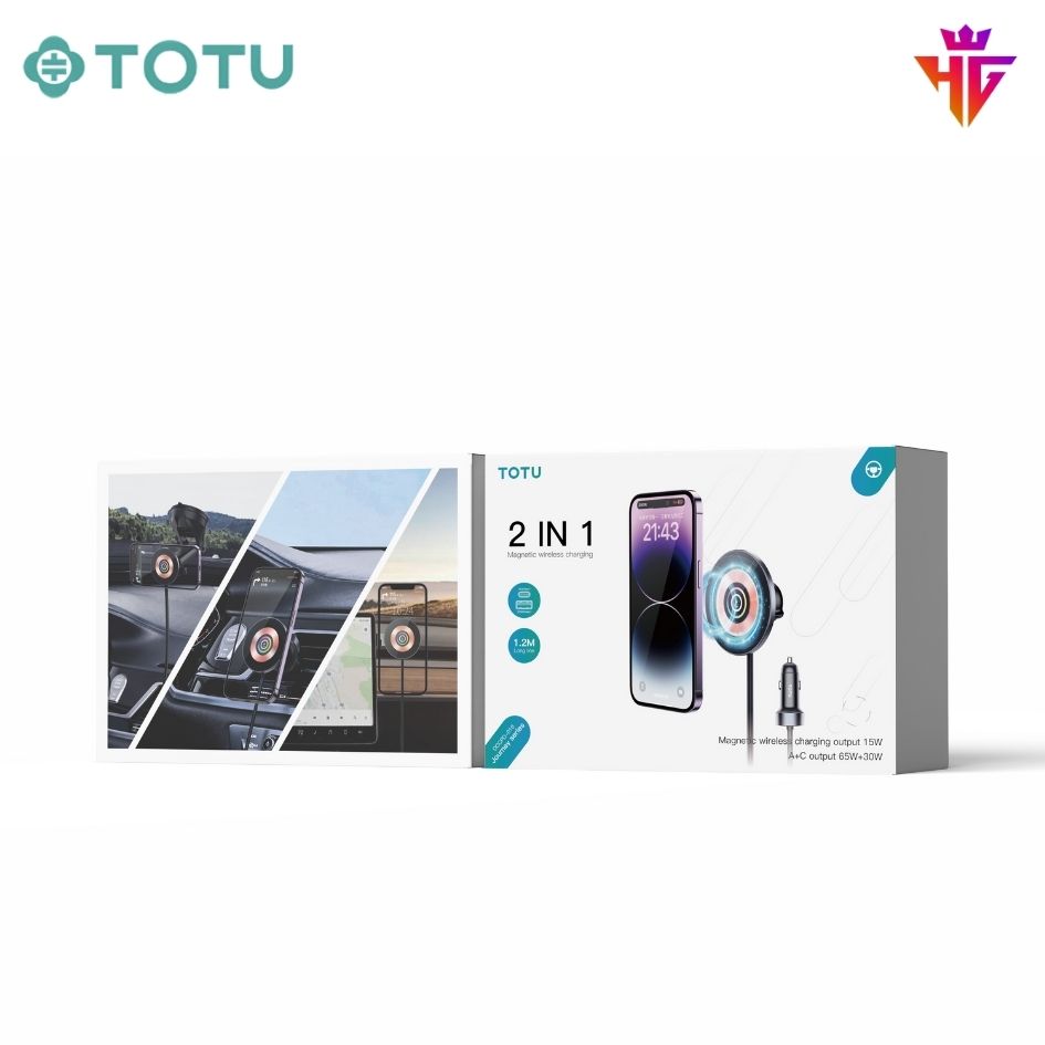 Tẩu Sạc Ô Tô TOTU DCCPD-016 2IN1